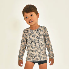 Laden Sie das Bild in den Galerie-Viewer, Image 02: Uv Line T-Shirt Longsleeve Baby Zebra Upf50+