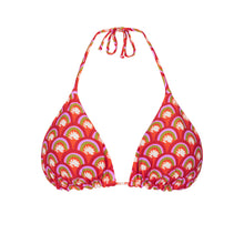Laden Sie das Bild in den Galerie-Viewer, Product Front: Rio De Sol Haut Top Floral-Scales Tri-Inv