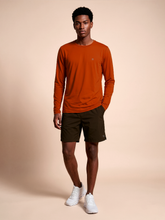 Laden Sie das Bild in den Galerie-Viewer, Model Front: Uv Line T-Shirt Longsleeve Uvpro Brasil Masc Pitanga Upf50+