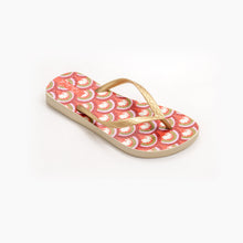 Laden Sie das Bild in den Galerie-Viewer, Product Back: Rio De Sol Tongs Floral-Scales Slim