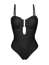 Laden Sie das Bild in den Galerie-Viewer, Product Front: Rio De Sol Une Pièce Malibu-Black Sara-Op