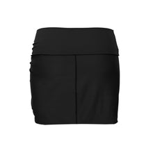 Laden Sie das Bild in den Galerie-Viewer, Product Back: Rio De Sol Jupe De Page Nero Skirt-Knot
