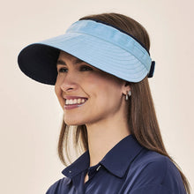 Laden Sie das Bild in den Galerie-Viewer, Image 06: Uv Line Visière Visor Bali Fem Navy Light Blue Upf50+