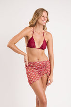 Laden Sie das Bild in den Galerie-Viewer, Image 05: Rio De Sol Jupe De Page Floral-Scales Mini Skirt Ruched