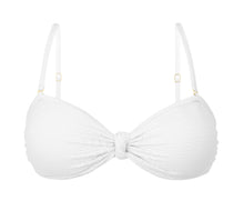 Laden Sie das Bild in den Galerie-Viewer, Product Front: Rio De Sol Haut Top Bora-White Bandeau-Joy
