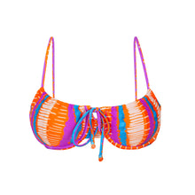 Laden Sie das Bild in den Galerie-Viewer, Product Front: Rio De Sol Haut Top Stripes Balconet-Tie