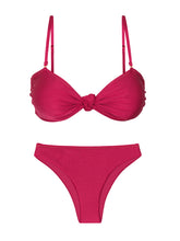 Laden Sie das Bild in den Galerie-Viewer, Product Front: Rio De Sol Ensemble Set Shimmer-Desejo Bandeau-Joy Essential