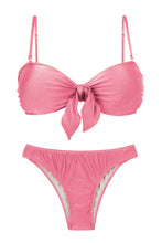 Laden Sie das Bild in den Galerie-Viewer, Product Front: Rio De Sol Ensemble Set Shimmer-Confetti Bandeau-Knot Essential