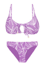 Laden Sie das Bild in den Galerie-Viewer, Product Front: Rio De Sol Ensemble Set Trail-Purple Tank-Tie Essential-Comfy