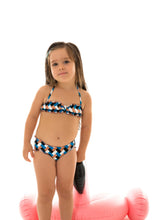 Laden Sie das Bild in den Galerie-Viewer, Model Front: Rio De Sol Deux Pièces Fille Geometric Kids