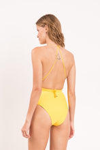 Laden Sie das Bild in den Galerie-Viewer, Model Back: Rio De Sol Une Pièce Amarelo New Vegas