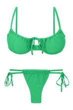 Laden Sie das Bild in den Galerie-Viewer, Product Front: Rio De Sol Ensemble Set Dots-Tambourine Balconet-Tie Pipa