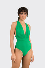 Laden Sie das Bild in den Galerie-Viewer, Model Front: Rio De Sol Une Pièce Tambourine Marina