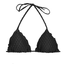Laden Sie das Bild in den Galerie-Viewer, Product Front: Rio De Sol Haut Top Kiwanda Preto Frufru