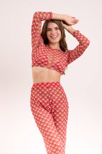 Laden Sie das Bild in den Galerie-Viewer, Image 10: Rio De Sol Pantalon De Plage Floral-Scales Pants Lana