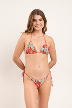 Laden Sie das Bild in den Galerie-Viewer, Image 07: Rio De Sol Haut Top Floral-Scales Tri-Inv