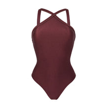 Laden Sie das Bild in den Galerie-Viewer, Product Front: Rio De Sol Une Pièce Barolo High-Neck