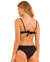 Laden Sie das Bild in den Galerie-Viewer, Image 07: Rio De Sol Ensemble Set Bora-Black Bra-Trio Madrid-Trio