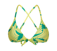Laden Sie das Bild in den Galerie-Viewer, Product Front: Rio De Sol Haut Top Banana Yellow Micro