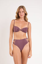 Laden Sie das Bild in den Galerie-Viewer, Image 05: Rio De Sol Ensemble Set Malibu-Ebano Bandeau-Iris Highwaist-Spin-Iris