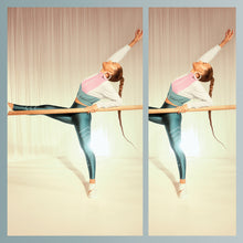 Laden Sie das Bild in den Galerie-Viewer, Image 05: Alto Giro Fitness Bas Legging Atlanta Fitas Refletivas Verde Strong