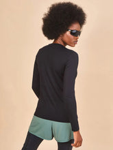 Laden Sie das Bild in den Galerie-Viewer, Image 04: Uv Line T-Shirt Longsleeve Fem Skin Infratherm Preto Upf50+