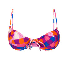 Laden Sie das Bild in den Galerie-Viewer, Product Front: Rio De Sol Haut Top Funny Balconet-Tie
