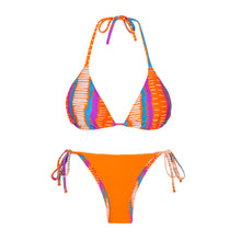 Laden Sie das Bild in den Galerie-Viewer, Product Back: Rio De Sol Ensemble Set Stripes Tri-Inv Ibiza