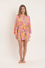 Laden Sie das Bild in den Galerie-Viewer, Model Front: Rio De Sol Robe De Plage Lyla Kimono