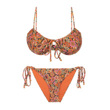 Laden Sie das Bild in den Galerie-Viewer, Product Front: Rio De Sol Ensemble Set Bouquet Balconet-Tie Ibiza-Comfy