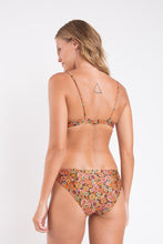 Laden Sie das Bild in den Galerie-Viewer, Model Back: Rio De Sol Haut Top Bouquet Balconet-Tie