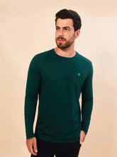 Laden Sie das Bild in den Galerie-Viewer, Gallery: Uv Line T-Shirt Longsleeve Masc New Fit Petroleo Upf50+