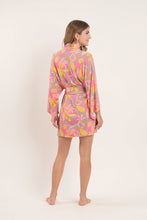 Laden Sie das Bild in den Galerie-Viewer, Model Back: Rio De Sol Robe De Plage Lyla Kimono