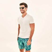 Laden Sie das Bild in den Galerie-Viewer, Image 05: Uv Line Short De Bain Short Acqua Coqueiros Turquesa Upf50+