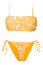 Laden Sie das Bild in den Galerie-Viewer, Product Front: Rio De Sol Ensemble Set Sunny-Forest Bandeau-Reto Ibiza-Comfy