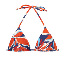 Laden Sie das Bild in den Galerie-Viewer, Product Front: Rio De Sol Haut Top Leaves Tri-Inv