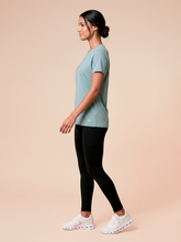 Laden Sie das Bild in den Galerie-Viewer, Image 03: Uv Line Haut De Plage T-Shirt Uvpro Fem Green Water Upf50+