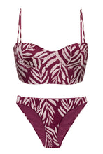 Laden Sie das Bild in den Galerie-Viewer, Product Front: Rio De Sol Ensemble Set Palms-Vine Balconet-Anna Comfy