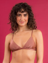 Laden Sie das Bild in den Galerie-Viewer, Image 09: Rio De Sol Haut Top Shimmer-Copper Tri-Fixo