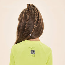 Laden Sie das Bild in den Galerie-Viewer, Image 04: Uv Line T-Shirt Acqua Qr Code Amarelo Fluor Upf50+