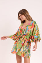 Laden Sie das Bild in den Galerie-Viewer, Image 08: Rio De Sol Robe De Plage Tropical Kaftan Bel
