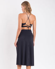 Laden Sie das Bild in den Galerie-Viewer, Image 05: Rio De Sol Jupe De Page Nero Long-Skirt-Knot