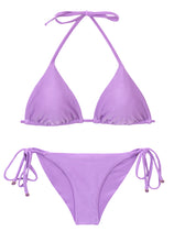 Laden Sie das Bild in den Galerie-Viewer, Product Front: Rio De Sol Ensemble Set Orchid Tri-Inv Cheeky-Tie
