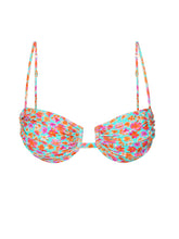 Laden Sie das Bild in den Galerie-Viewer, Product Front: Rio De Sol Haut Top Ditsy-Sky Zaya