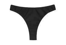 Laden Sie das Bild in den Galerie-Viewer, Product Front: Rio De Sol Bas Bottom Shimmer-Black Nice-Fio