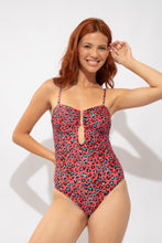 Laden Sie das Bild in den Galerie-Viewer, Image 06: Rio De Sol Une Pièce Coral-Feline Sara-Op