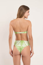 Laden Sie das Bild in den Galerie-Viewer, Model Back: Rio De Sol Haut Top Palms Bandeau-Reto
