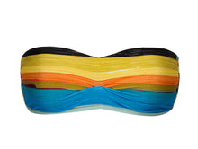 Laden Sie das Bild in den Galerie-Viewer, Product Front: Rio De Sol Haut Top Artsy Bandeau-Pli