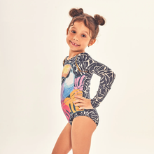 Laden Sie das Bild in den Galerie-Viewer, Image 02: Uv Line Une Pièce Fille Swimsuit Girl Tucano Upf50+