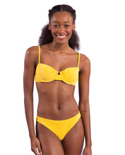 Laden Sie das Bild in den Galerie-Viewer, Gallery: Rio De Sol Ensemble Set Malibu-Yellow Balconet Essential-Comfy